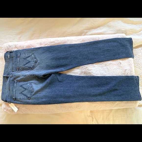 NWT MOTHER The Dazzler High-Rise Straight Jeans - Picture 6 of 8